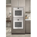 Whirlpool 24-inch, 5.8 cu. ft.  Double Wall Oven with True Convection Technology WOD52ES4MW IMAGE 9