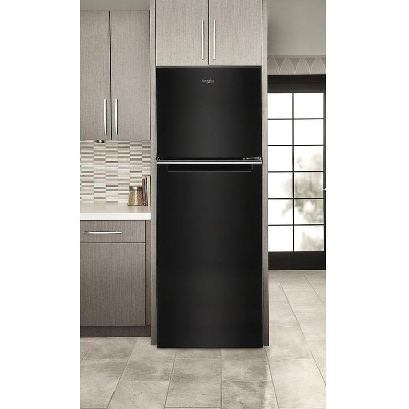 Whirlpool 24-inch, 12.9 cu.ft. Freestanding Top Freezer Refrigerator WRT313CZLB IMAGE 9