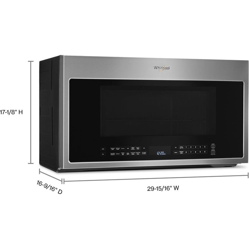 Whirlpool 1.9 cu. ft. Over-The-Range Microwave Oven with Air Fry WMH78
