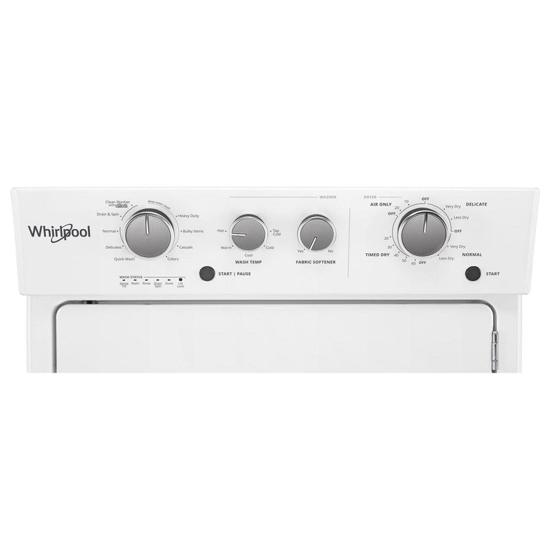 Whirlpool Stacked Washer/Dryer Electric Laundry Center WET4027HW (WET4027HW)