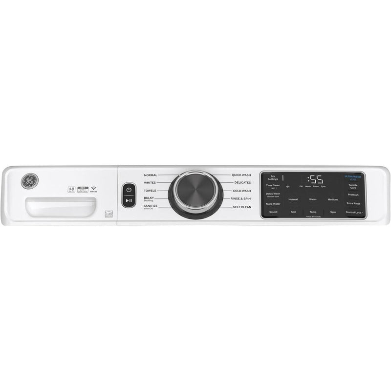 GE 4.8 cu. ft. Front Loading Washer with OdorBlock™ GFW550SSNWW
