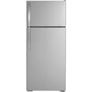 GE 28-inch, 17.5 cu. ft. Top Freezer Refrigerator with Icemaker GIE18GSNRSS