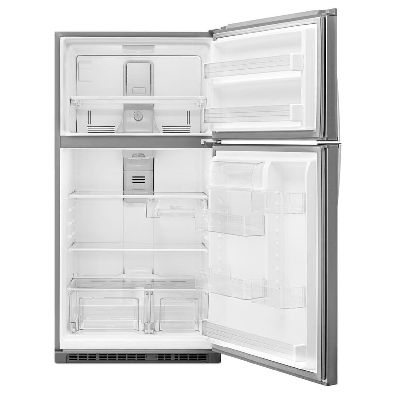 (WRT511SZDM) Whirlpool 33-inch, 21.3 cu. ft. Top Freezer Refrigerator with Flex-Slide? WRT511SZDM