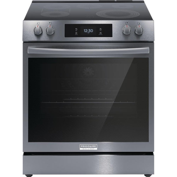 Frigidaire Gallery 30-inch Electric Range with Convection Technology GCFE3060BD IMAGE 1