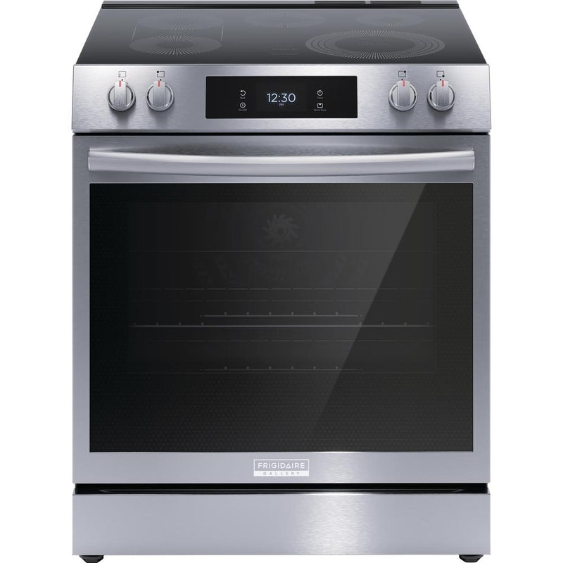 Frigidaire Gallery 30-inch Electric Range with Convection Technology GCFE3060BF IMAGE 1