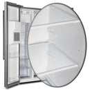 Forno 36-inch, 20 cu. ft. Freestanding Side-by-Side Refrigerator FFRBI1844-36SBFFRBI184436SB