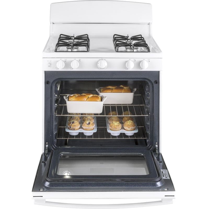 GE 30-inch Freestanding Gas Range JGBS30DEKWW