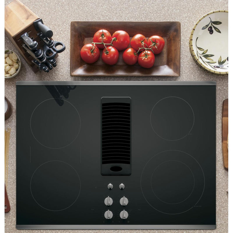 GE Profile 30-inch Built-In Electric Cooktop PP9830SRSS IMAGE 3