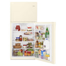 Whirlpool 30-inch, 19.14 cu.ft. Freestanding Top Freezer Refrigerator with Flexi-Slide™ Bin WRT519SZDT (Biscuit)WRT519SZDT