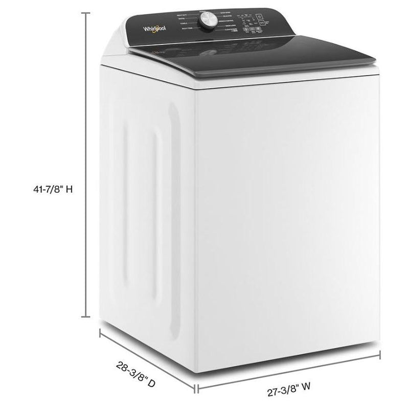 Whirlpool 5.3 cu. ft. Top Loading Washer with EasyView™ WTW500CMW IMAGE 8