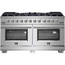 Forno Capriasca 60" Freestanding Gas Range FFSGS6260-60 IMAGE 1