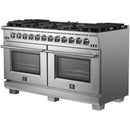 Forno Capriasca 60" Freestanding Gas Range FFSGS6260-60 IMAGE 3