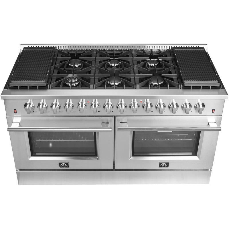 Forno Galiano 60" Freestanding Dual Fuel Range FFSGS6156-60 IMAGE 5