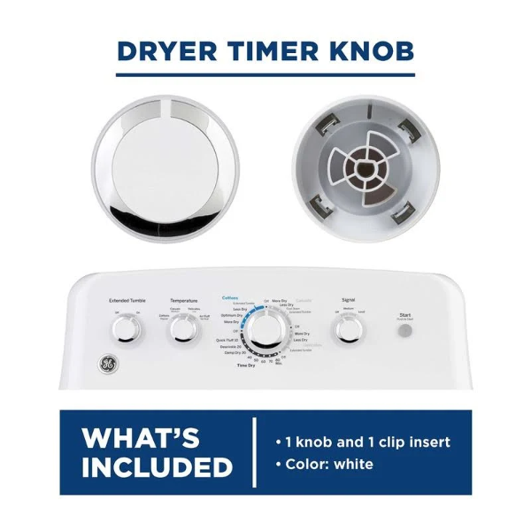 GE Dryer Timer Knob (WE01X24552)
