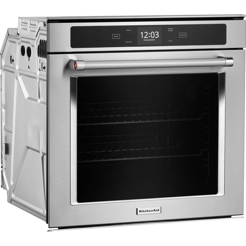 KitchenAid 24-inch, 2.9 cu. ft. Built-in Single Wall Oven with Wi-Fi Connectivity KOSC504PPS IMAGE 3