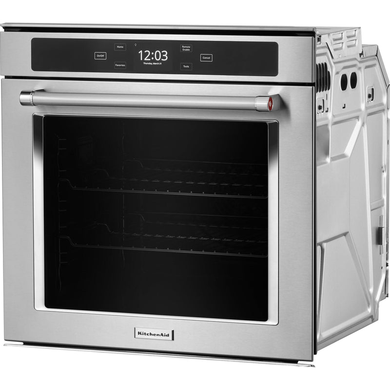 KitchenAid 24-inch, 2.9 cu. ft. Built-in Single Wall Oven with Wi-Fi Connectivity KOSC504PPS IMAGE 4