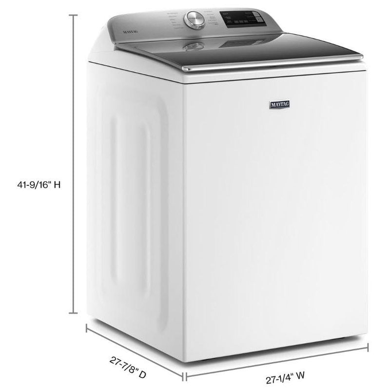 Maytag 4.7 cu.ft. Top Load Washer with Wi-Fi Connectivity MVW6230RHW (MVW6230RHW)