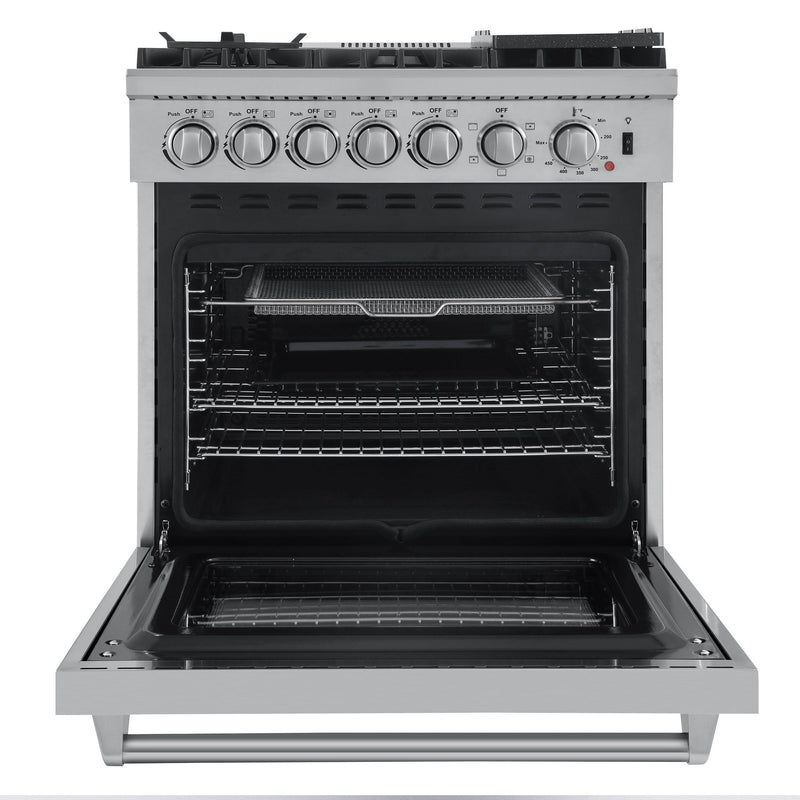 Forno Lazio 30" Freestanding Dual Fuel Range FFSGS6196-30 IMAGE 3