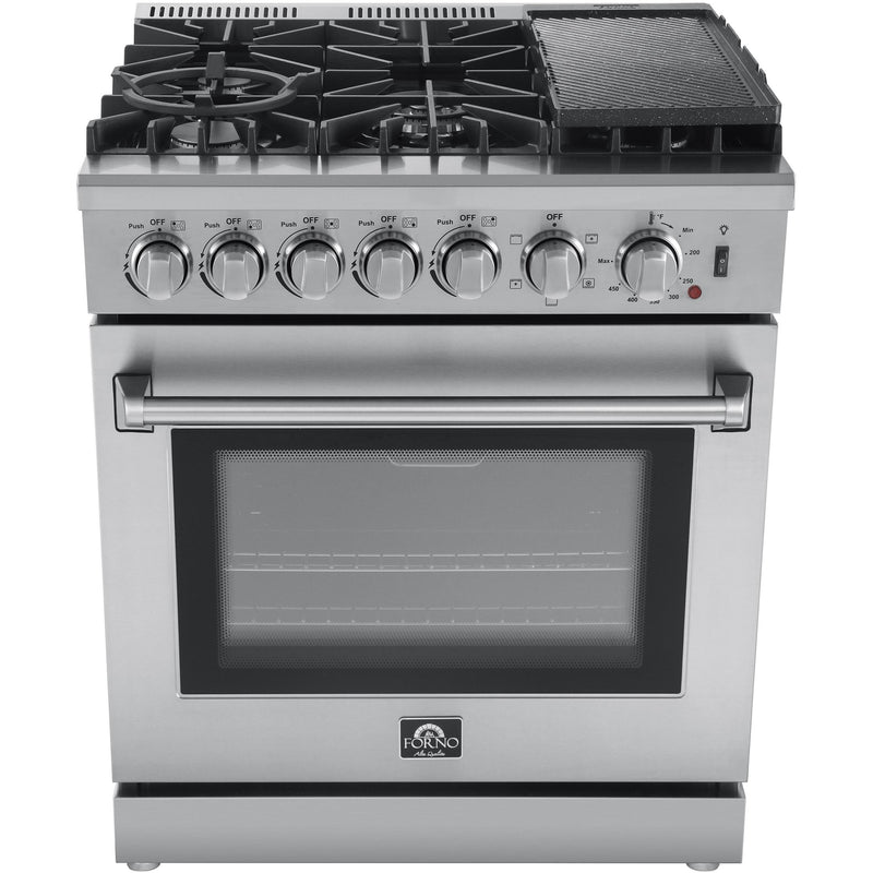 Forno Lazio 30" Freestanding Dual Fuel Range FFSGS6196-30 IMAGE 5