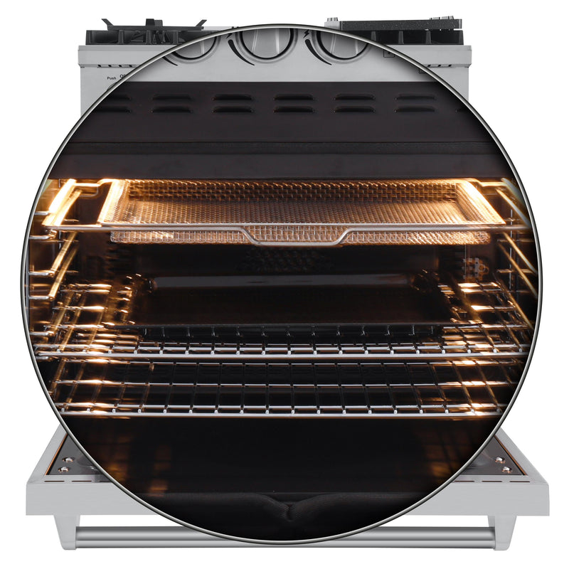 Forno Lazio 30" Freestanding Dual Fuel Range FFSGS6196-30 IMAGE 8