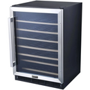 Galanz 47-Bottle Built-In Wine Cooler In Stainless Steel (GLW57MS2B16)