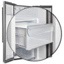 Forno 36-inch, 20 cu. ft. Freestanding Side-by-Side Refrigerator FFRBI1844-36SBFFRBI184436SB