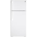 GE 28-inch, 17.5 cu. ft. Top-Freezer Refrigerator GTE18DTNRWW