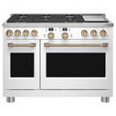 Caf? 48-inch Freestanding Dual-Fuel Range with 6 Burners and Griddle C2Y486P4TW2C2Y486P4TW2