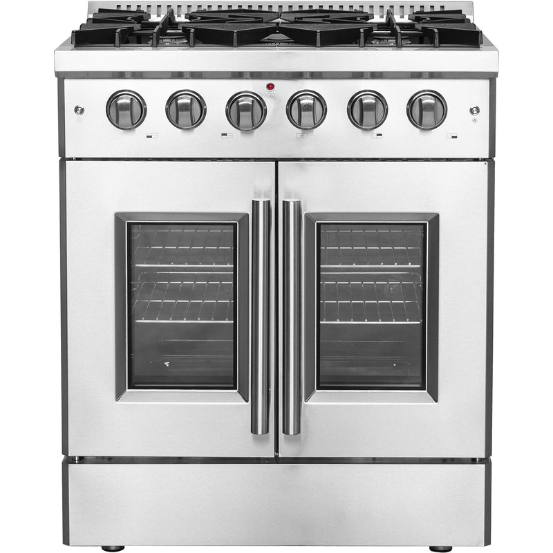 Forno Galiano 30" Freestanding French Door Gas Range FFSGS6444-30 IMAGE 1