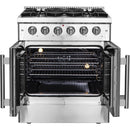 Forno Galiano 30" Freestanding French Door Gas Range FFSGS6444-30 IMAGE 2