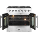 Forno Galiano 36" Freestanding French Door Gas Range FFSGS6444-36 IMAGE 2