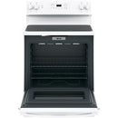 GE 30-inch Freestanding Electric Range JB625DK (White)JB625DKWW