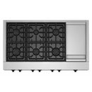 KitchenAid 48-inch Gas Rangetop KGCU483VSS IMAGE 2