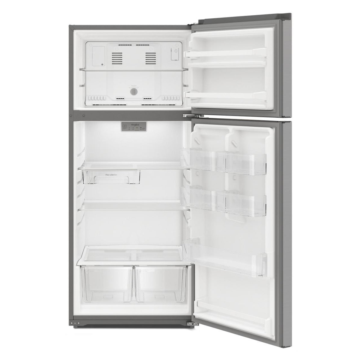 Whirlpool 28-inch Freestanding Top Freezer Refrigerator WRTX5328PM