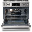  Thor Kitchen 36-inch Freestanding Gas Range with Convection Technology TRG3601 IMAGE 8