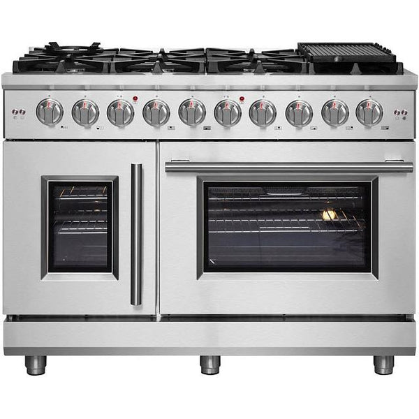 Forno 48-inch Freestanding Dual Fuel Range with True Convection Technology FFSGS6325-48 IMAGE 1