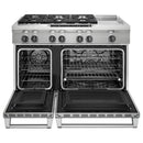 KitchenAid 48-inch Freestanding Dual-Fuel Range with Even-Heat™ KDRS483VSS IMAGE 2