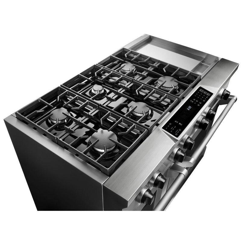 KitchenAid 48-inch Freestanding Dual-Fuel Range with Even-Heat™ KDRS483VSS IMAGE 3