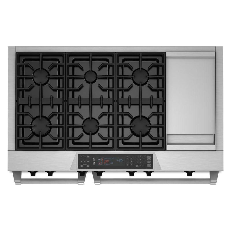 KitchenAid 48-inch Freestanding Dual-Fuel Range with Even-Heat™ KDRS483VSS IMAGE 4