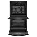 Whirlpool 30-inch Built-in Double Wall Oven WOED5030LB IMAGE 2