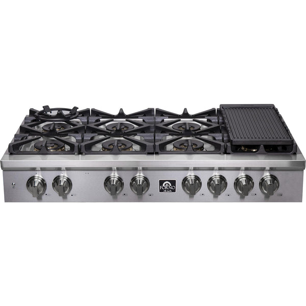 Forno 48-inch Gas Rangetop with 8 Burners FCTGS5751-48 IMAGE 1