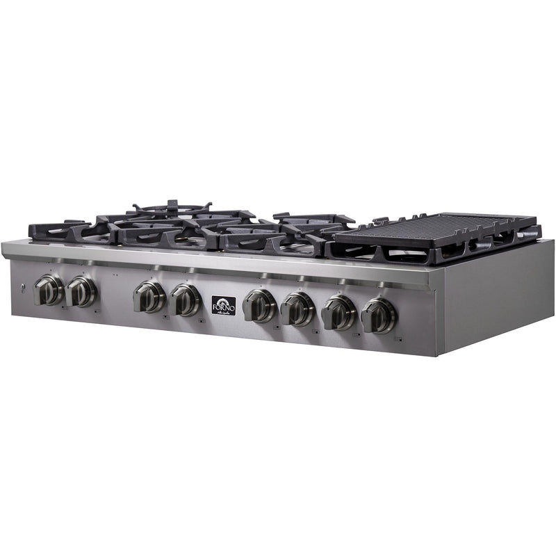 Forno 48-inch Gas Rangetop with 8 Burners FCTGS5751-48 IMAGE 3