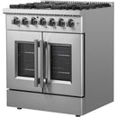 Forno Galiano 30" Freestanding French Door Dual Fuel Range FFSGS6356-30 IMAGE 3