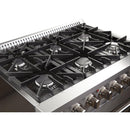Forno Galiano Alta Qualita 36-inch Freestanding Dual Fuel Range with Convection Technology FFSGS6156-36FFSGS615636