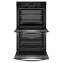 Whirlpool 30-inch, 10 cu. ft. Built-in Double Wall Oven WOED3030LS IMAGE 3
