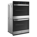 Whirlpool 30-inch, 10 cu. ft. Built-in Double Wall Oven WOED3030LS IMAGE 4