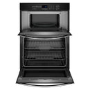 Whirlpool 30-inch, 6.4 cu. ft. Built-in Combination Wall Oven with Microwave Oven WOEC3030LS IMAGE 3