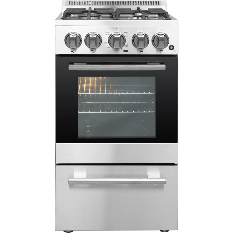 Forno Lamazze 20" Freestanding Gas Range FFSGS6265-20 IMAGE 1