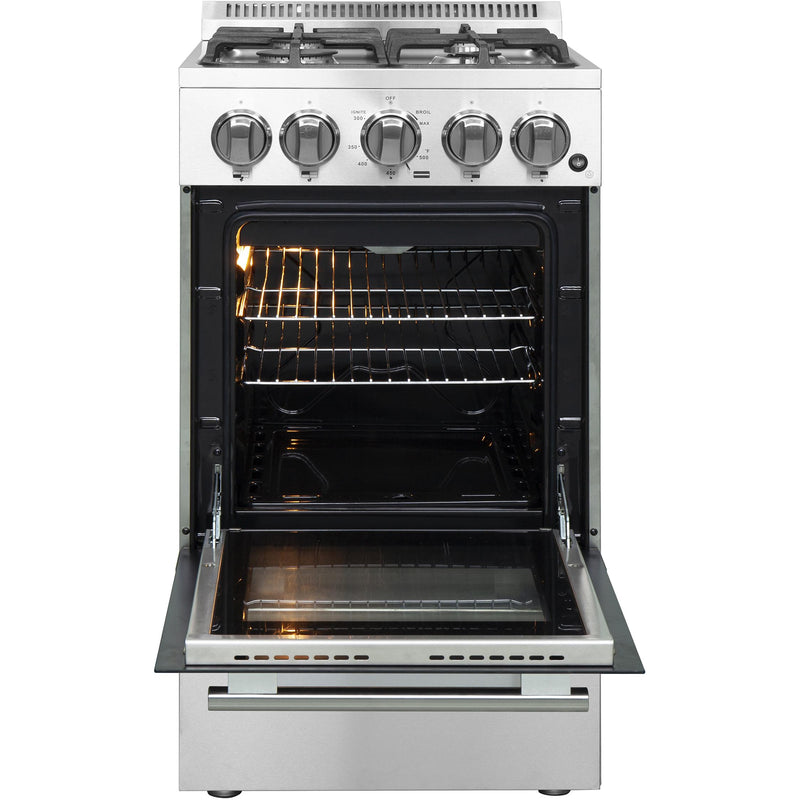 Forno Lamazze 20" Freestanding Gas Range FFSGS6265-20 IMAGE 2