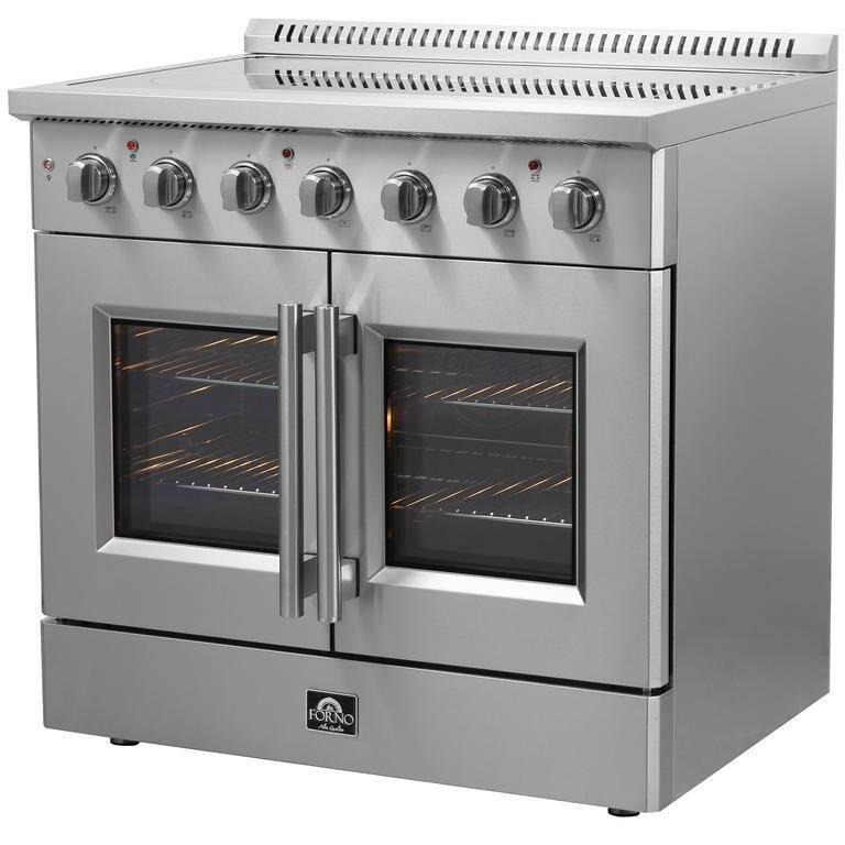 Forno Galiano 36-inch Freestanding French Door Electric Range FFSEL6917-36 IMAGE 5